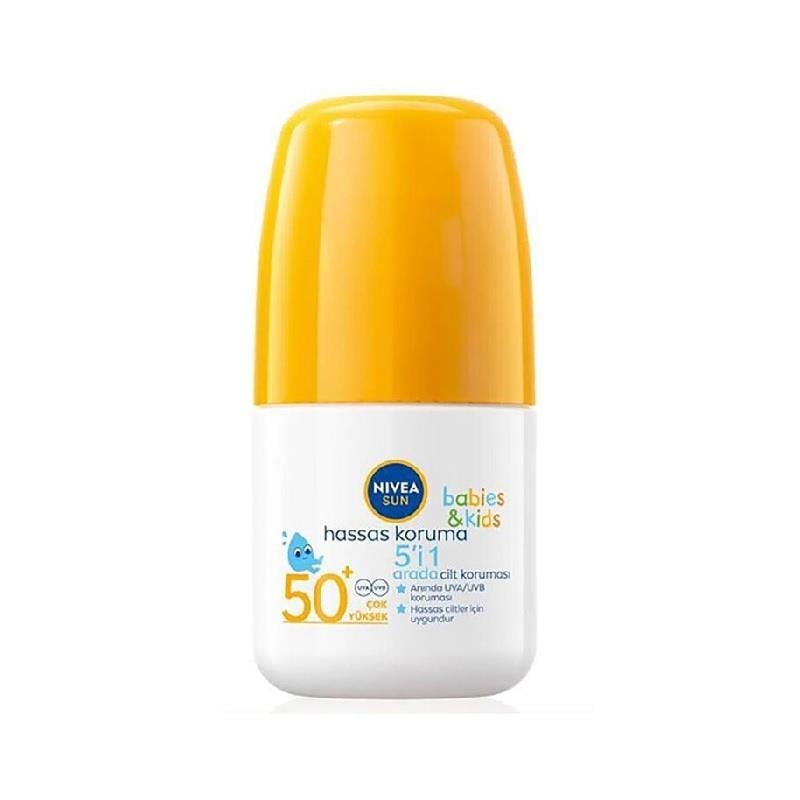 Nivea Sun Bebekler İçin Hassas Koruma SPF50+ Güneş Koruyucu Roll-On 50 ml