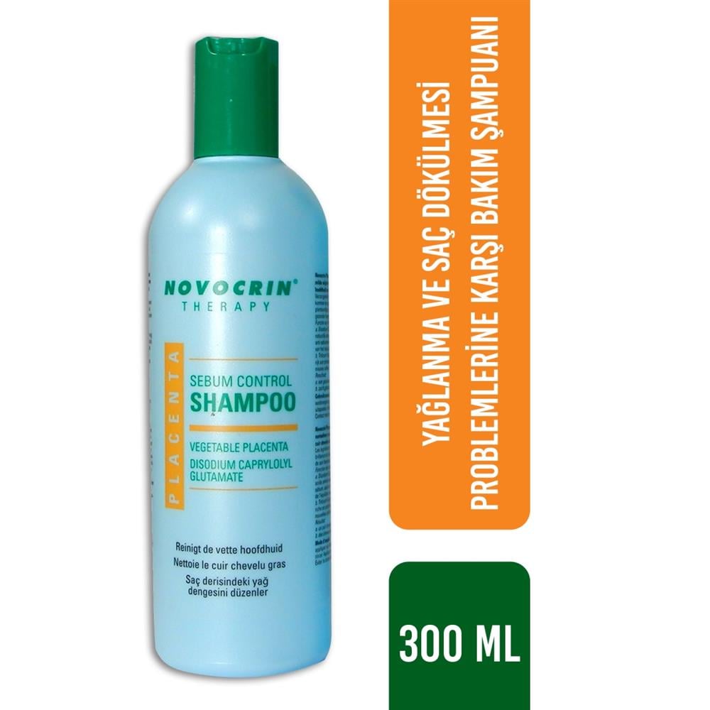 Novocrin Placenta Sebum Control Shampoo 300 ml