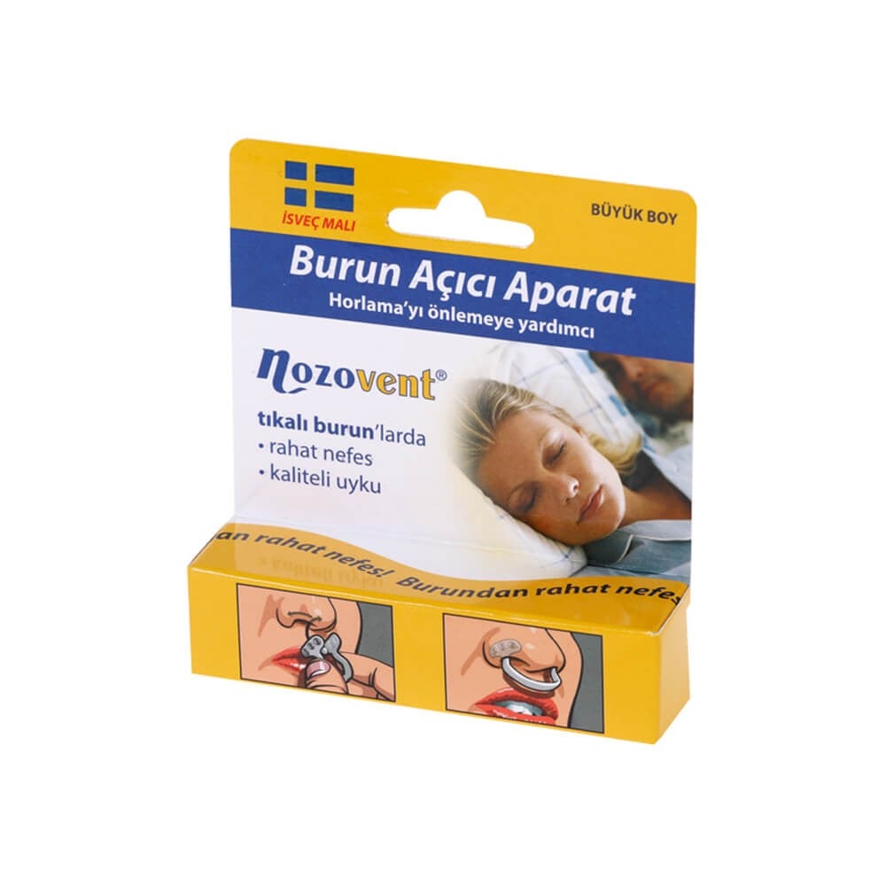 Nozovent Burun Aparatı - Tekli