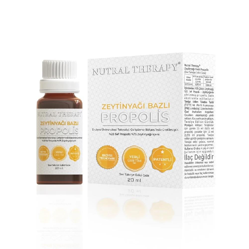 Nutral Therapy Zeytinyağı Bazlı Propolis Damla 20 ml