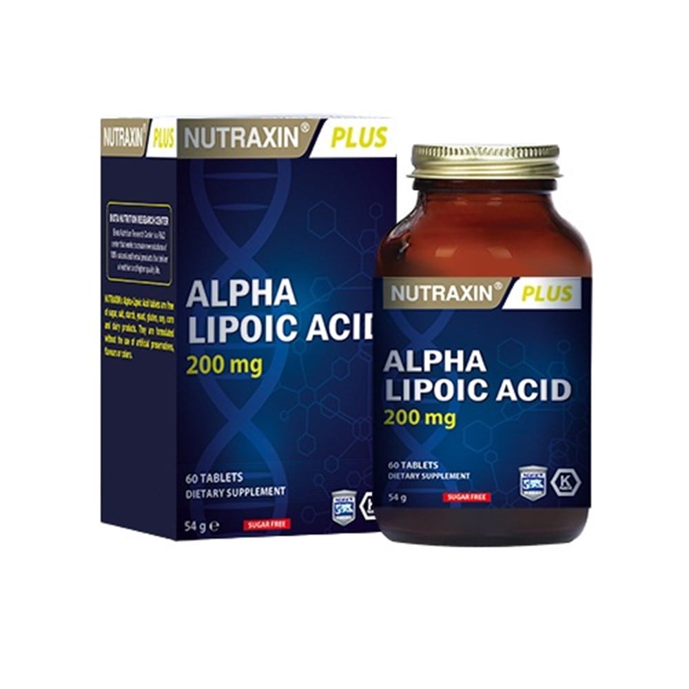 Nutraxin Alpha Lipoic Acid 200 mg 60 Tablet
