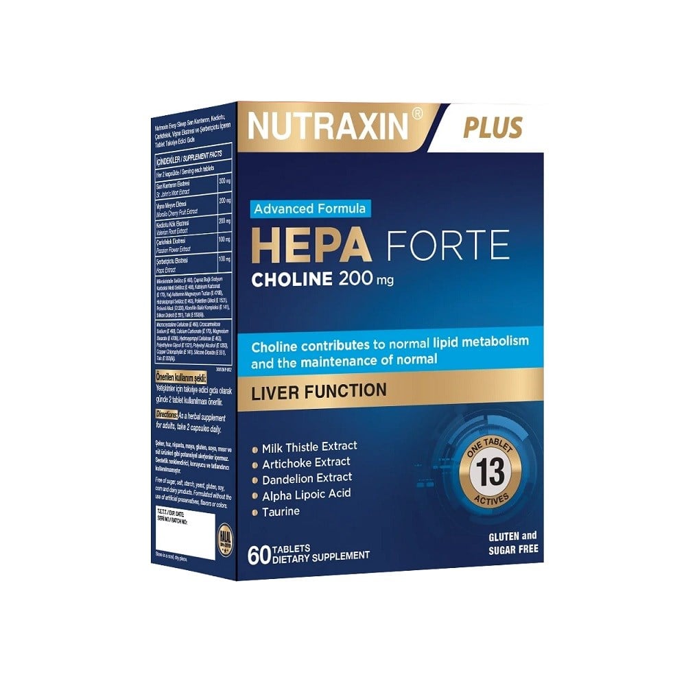 Nutraxin Hepa Forte 60 Tablet