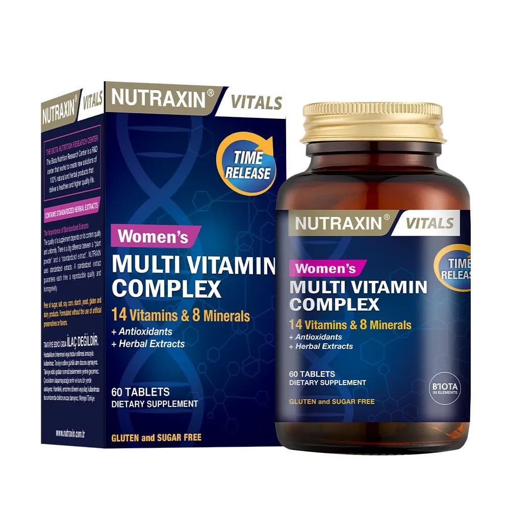 Nutraxin Multi Vitamin Complex Women's 60 Tablet