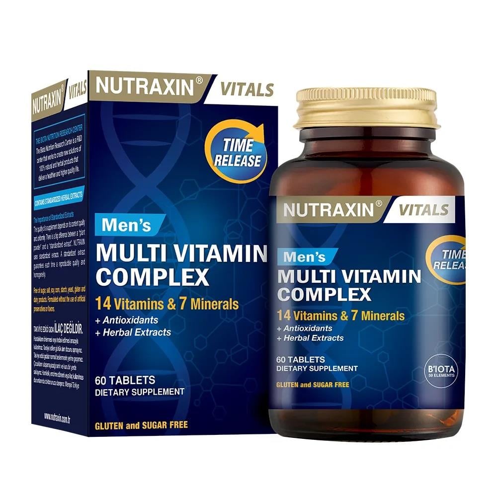 Nutraxin Multivitamin & Mineral Complex For Men 60 Tablet