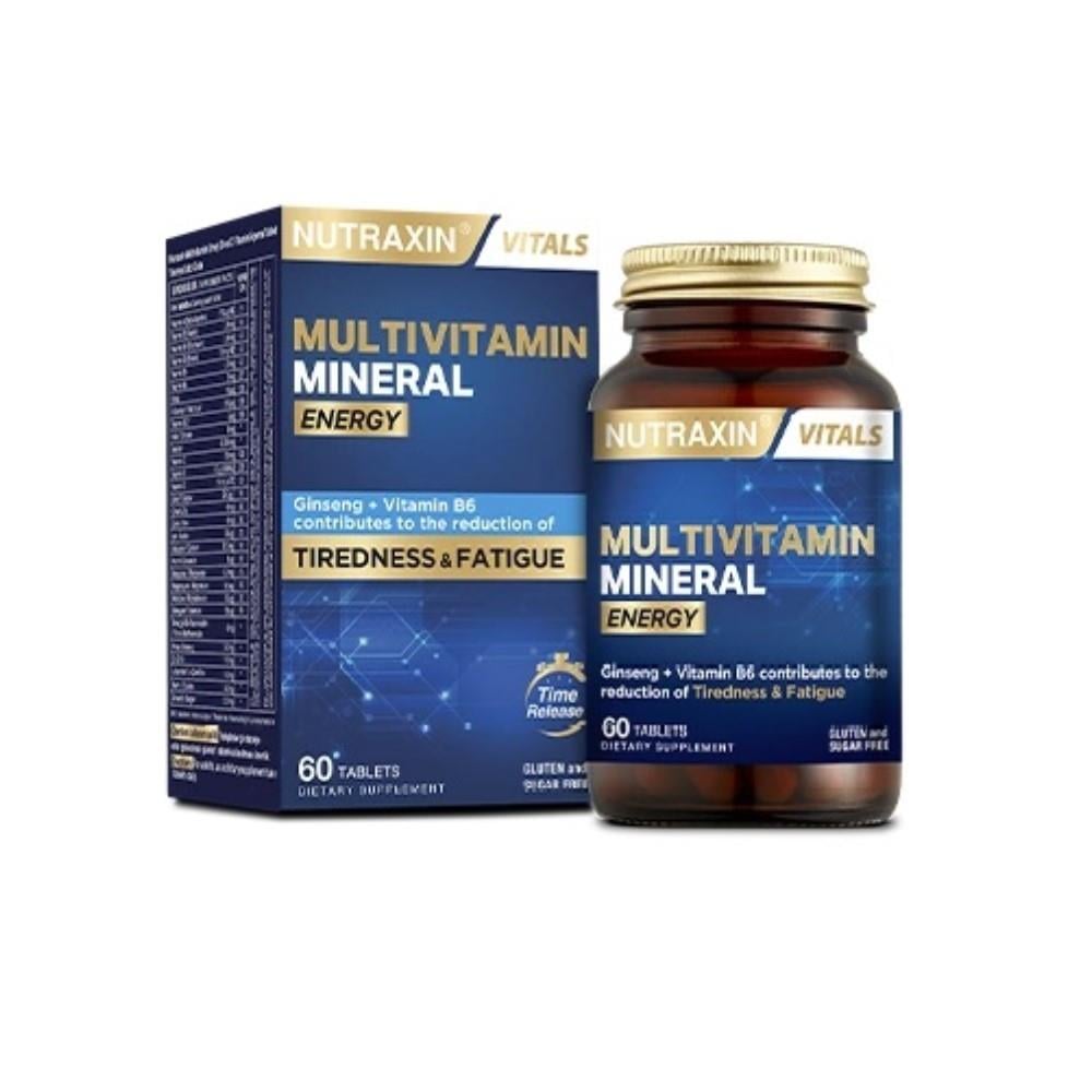 Nutraxin Multivitamin Mineral Energy 60 Tablet