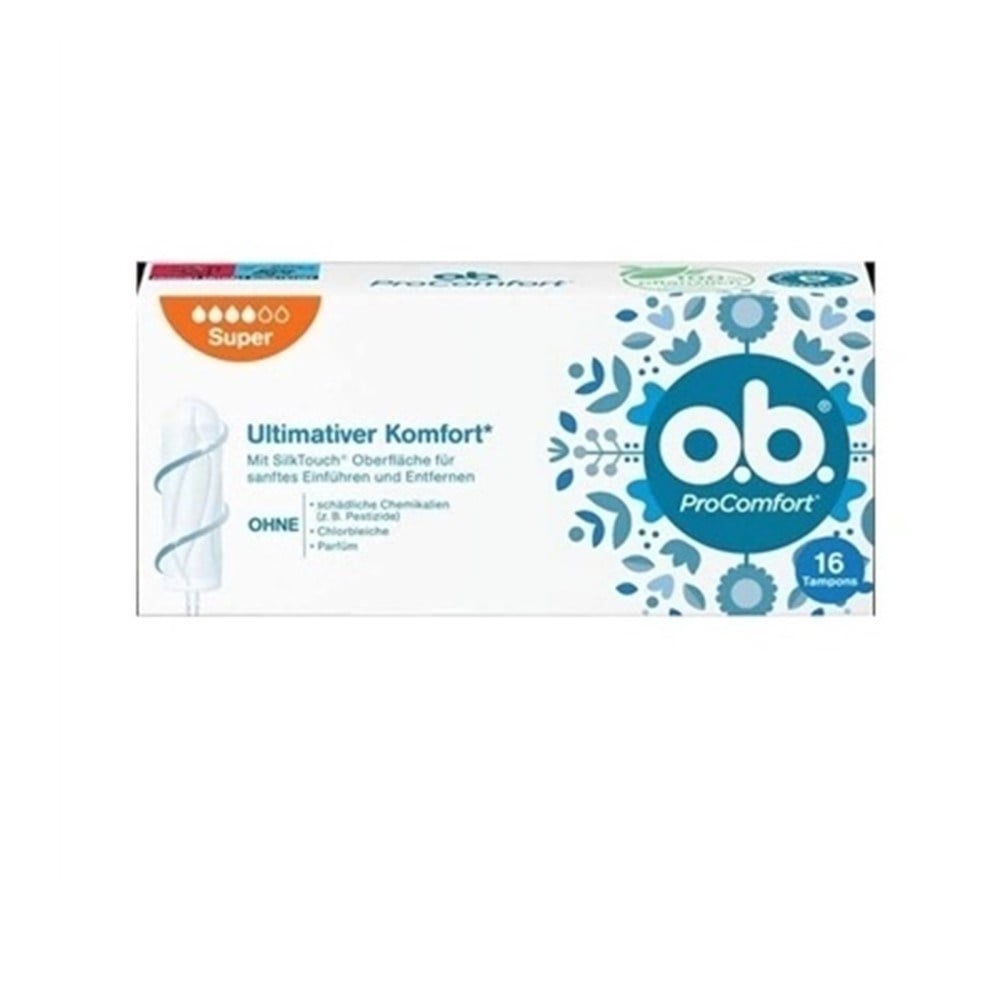 o.b. ProComfort Tampon Super 16lı
