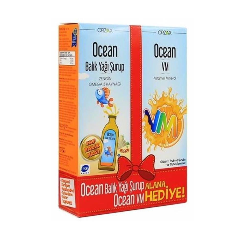 Ocean Balık Yağı 150 ml + Ocean VM 150 ml
