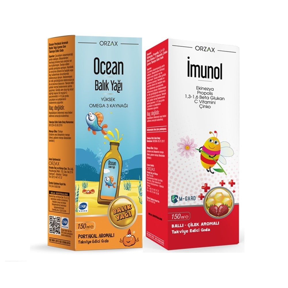 Ocean Balık Yağı ve İmunol Avantajlı Paket