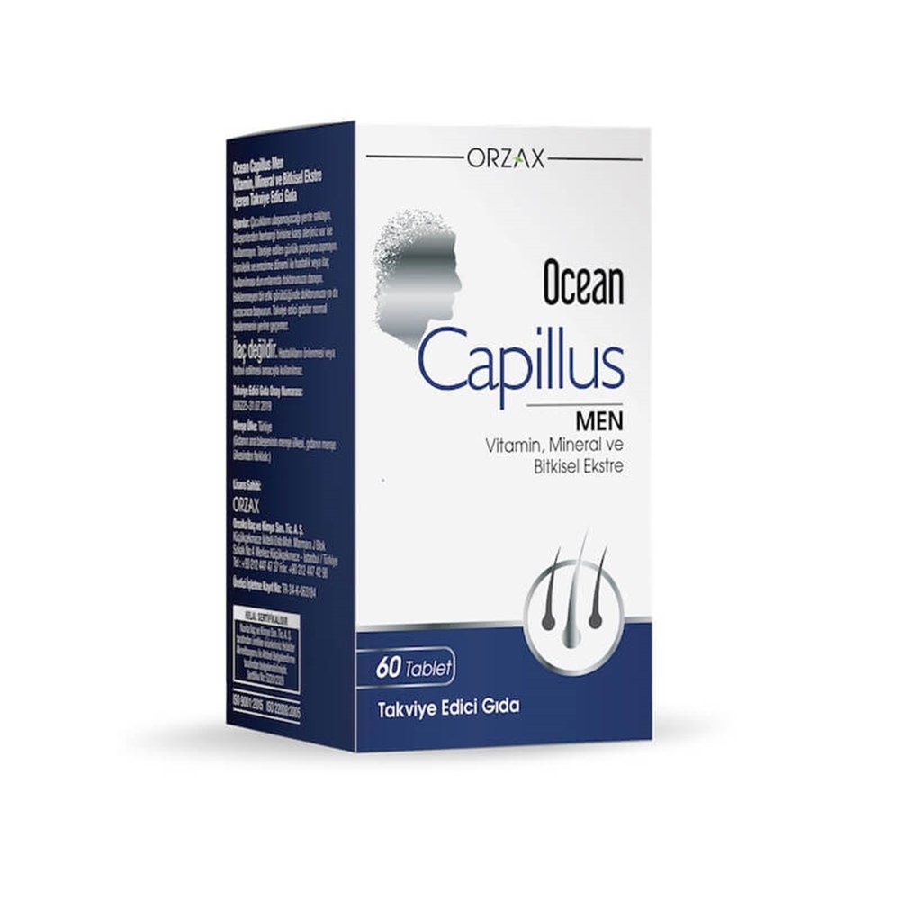 Ocean Capillus Men 60 Tabletl