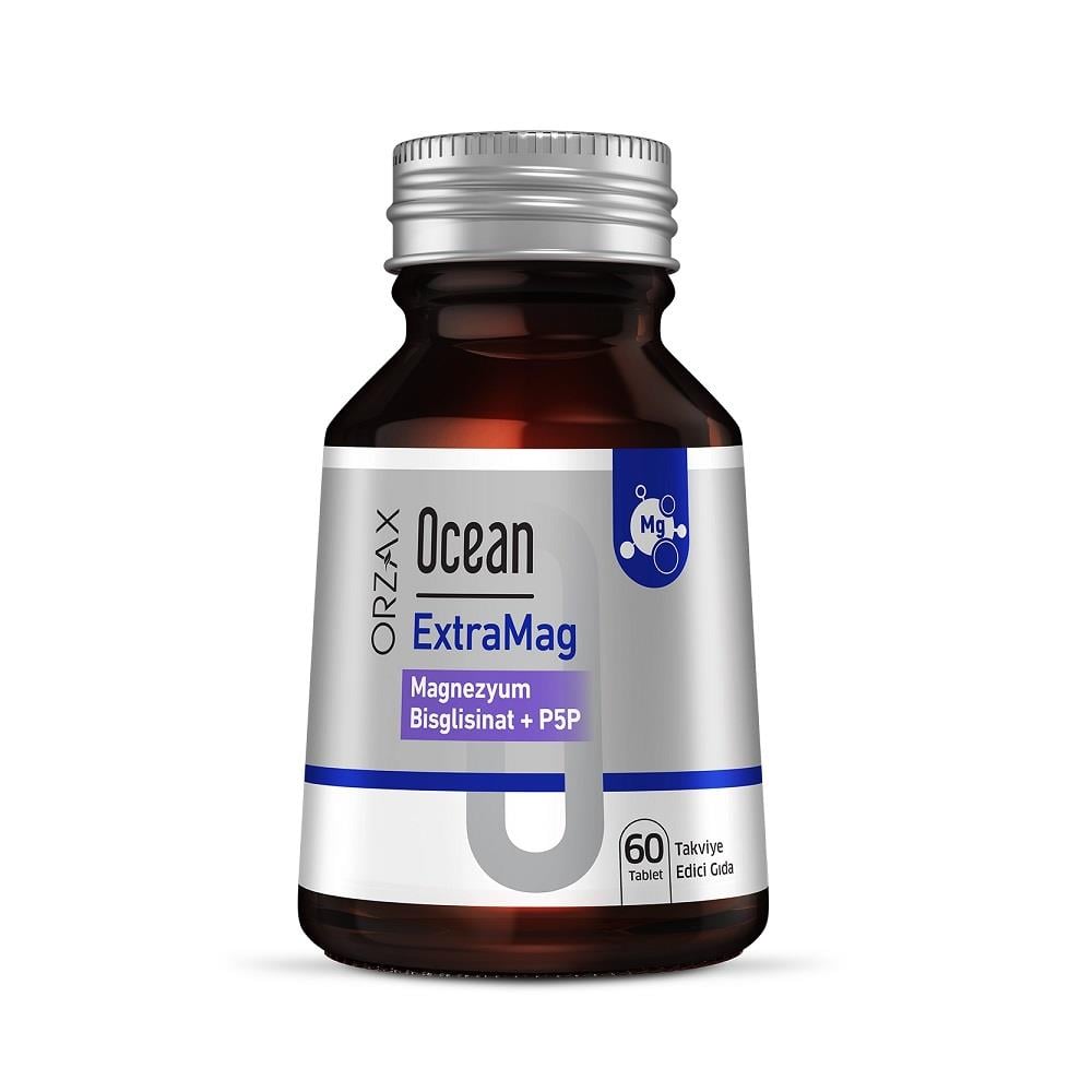 Ocean Extramag Magnezyum Bisglisinat 60 Tablet