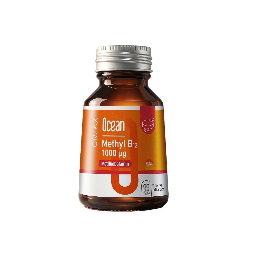 Ocean Methyl B12 1000 mcg 60 Dilaltı Tablet