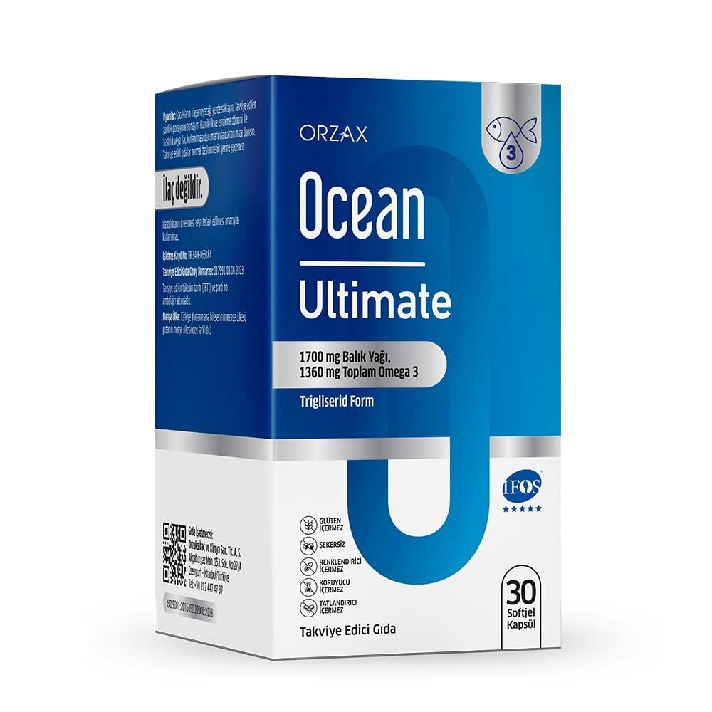 Ocean Ultimate Omega 3 30 Soft Jel