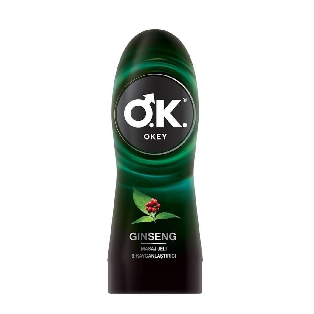 Okey Ginseng Masaj Jeli & Kayganlaştırıcı 200 ml