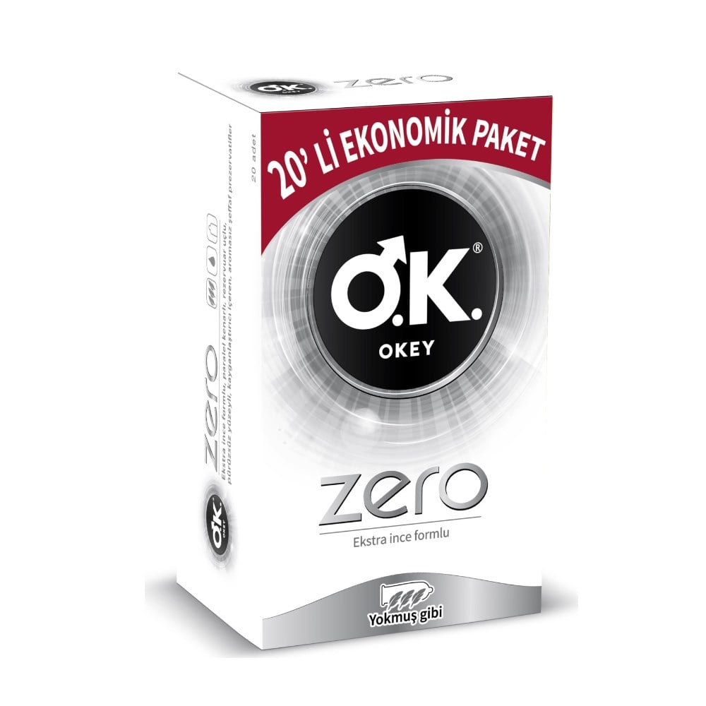 Okey Zero Prezervatif 20'li