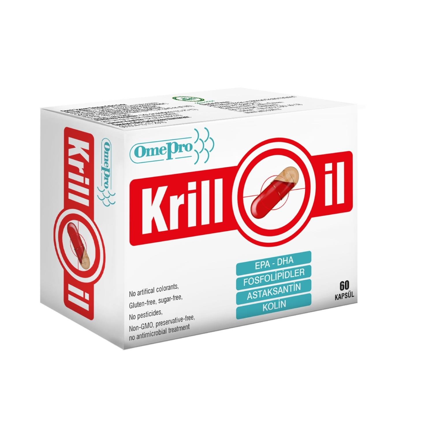 Omepro Krill Oil 60 Kapsül