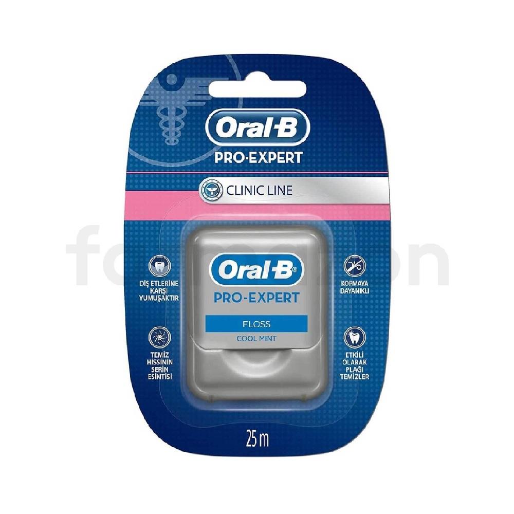 Oral-B Pro-Expert Clinic Line Cool Mint Flavor Diş İpi 25 m