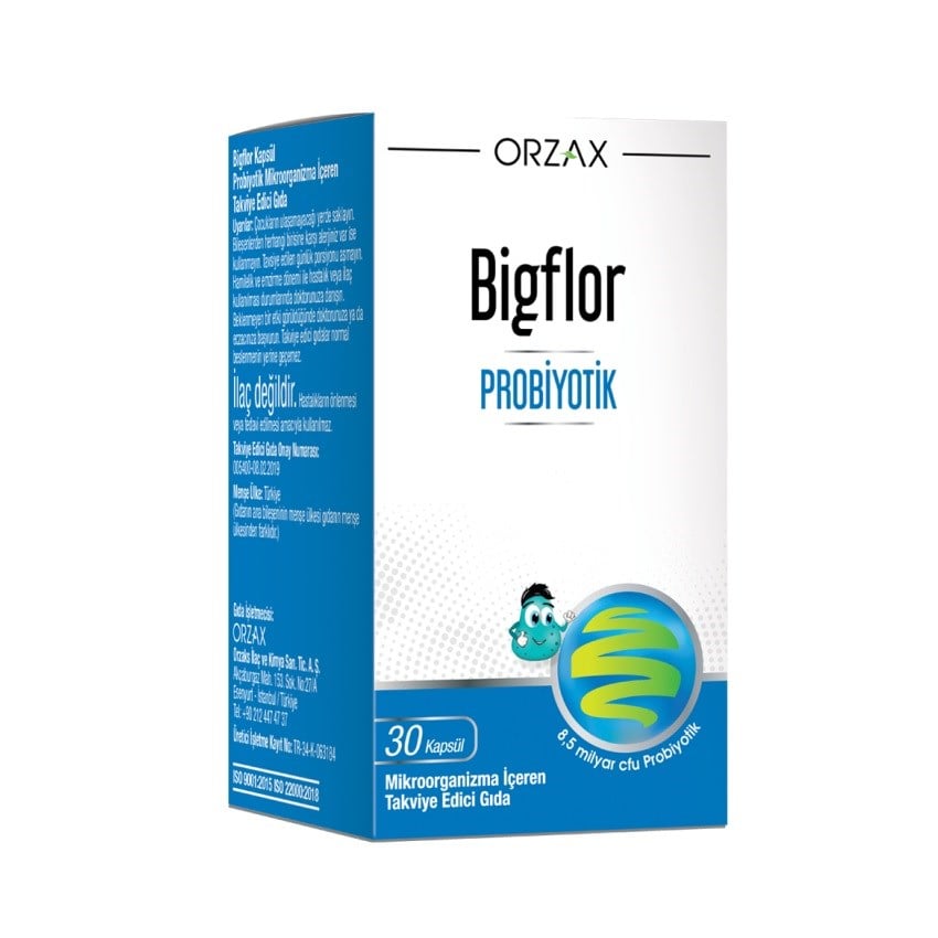 Orzax Bigflor 10 Kapsül