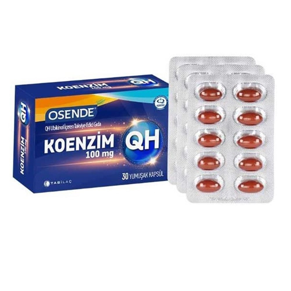 Osende Koenzim QH 100 mg 30 Kapsül