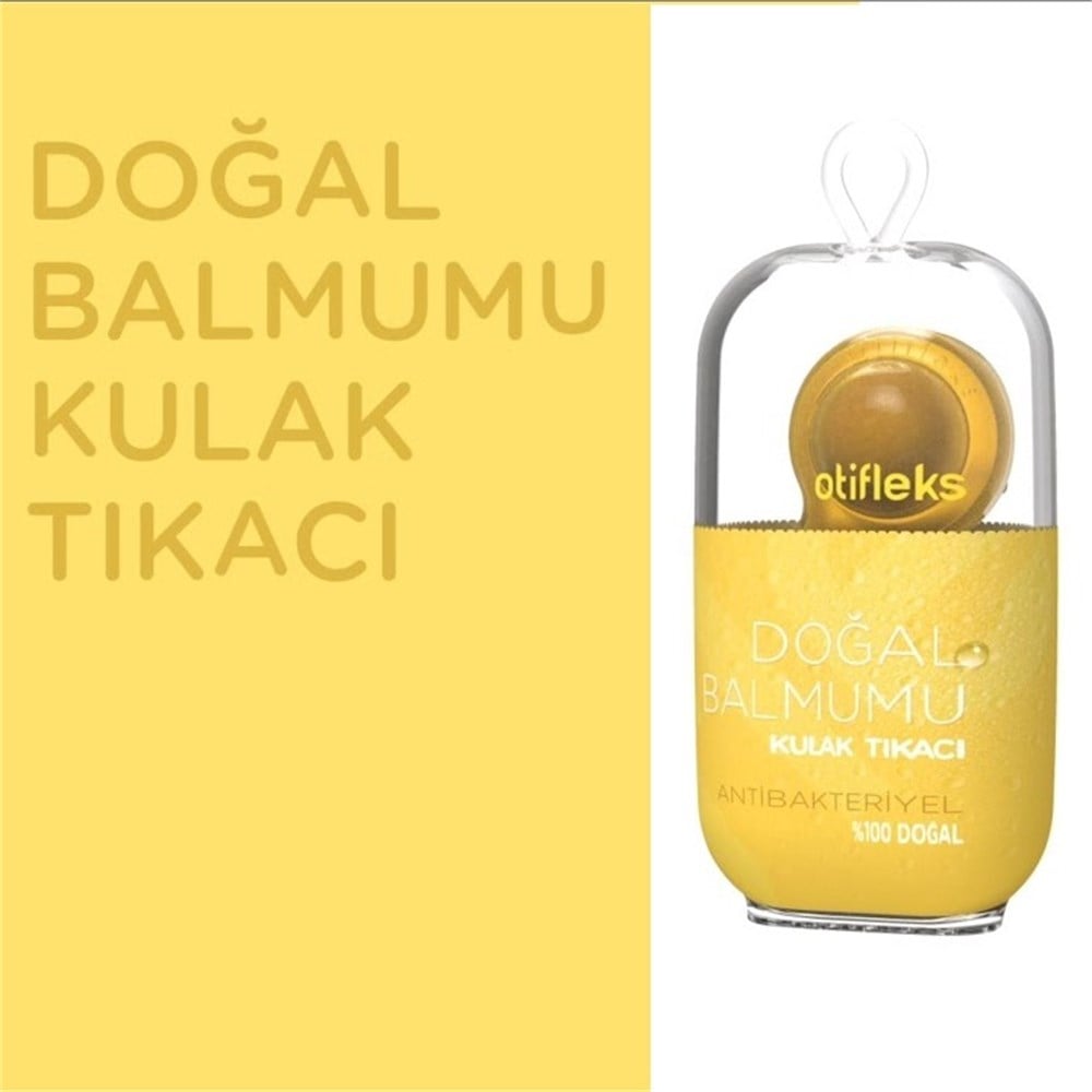 Otifleks Doğal Balmumu Kulak Tıkacı 4'lü