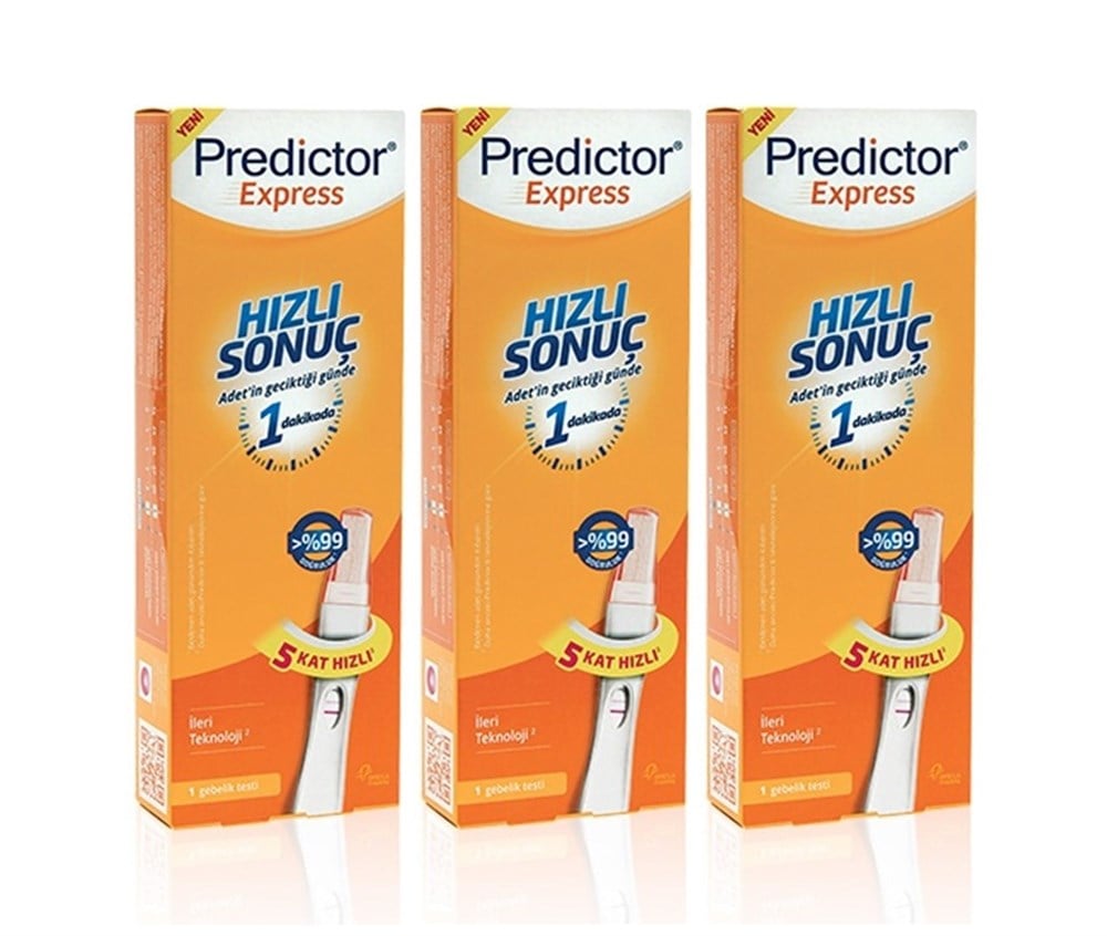 Predictor Express Gebelik Testi 3'lü Paket