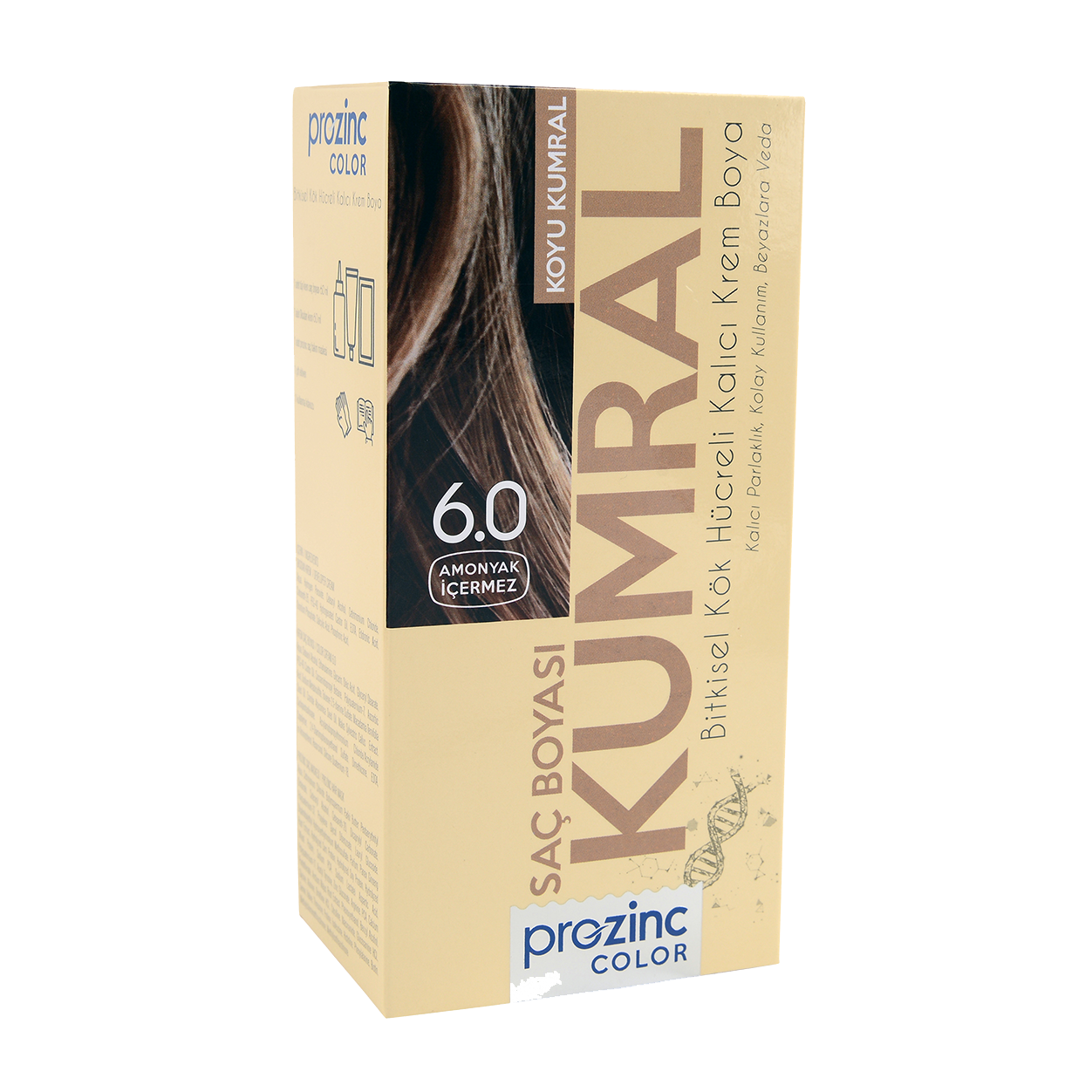 Prozinc Color Saç Boyası Kumral 6.0
