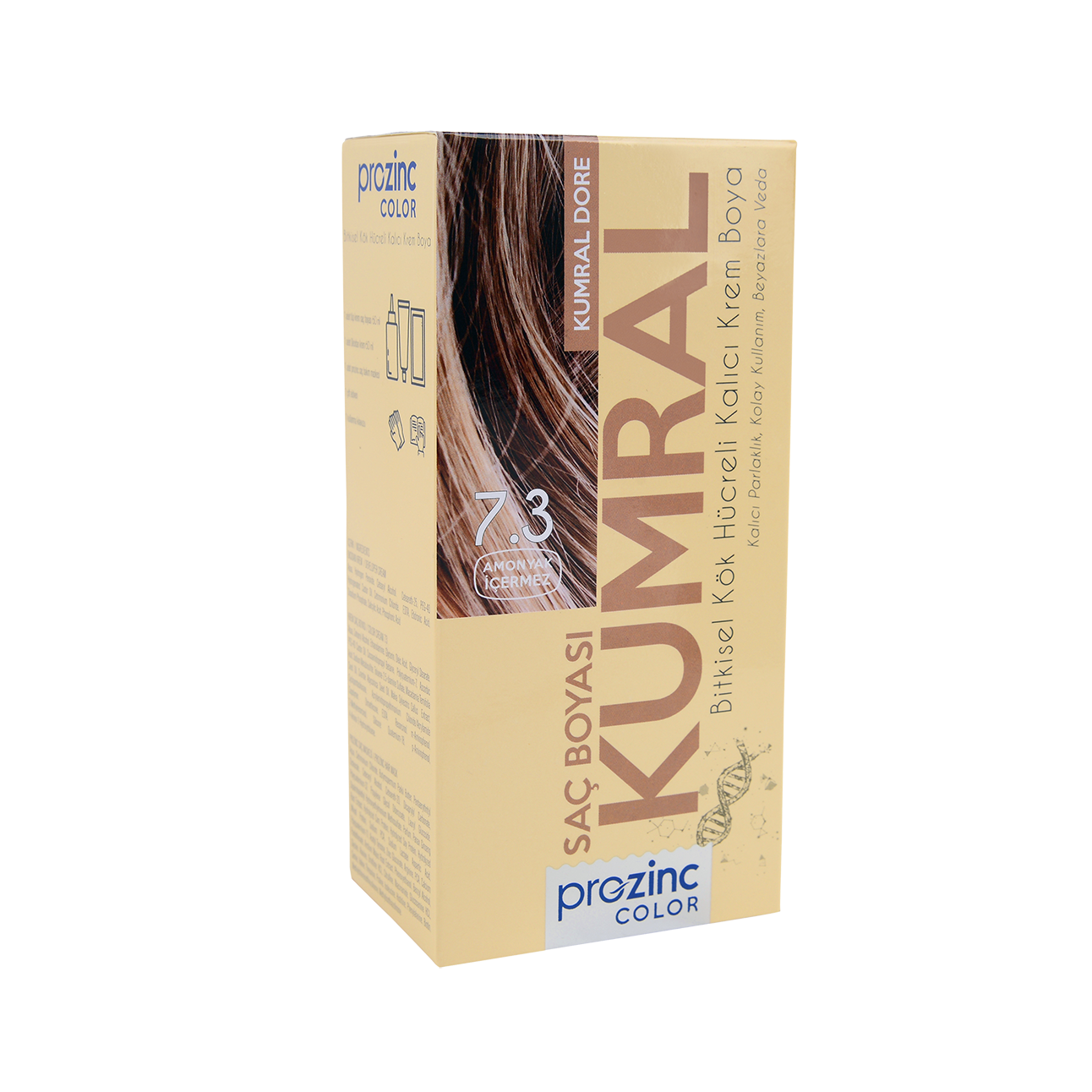 Prozinc Color Saç Boyası Kumral 7.3