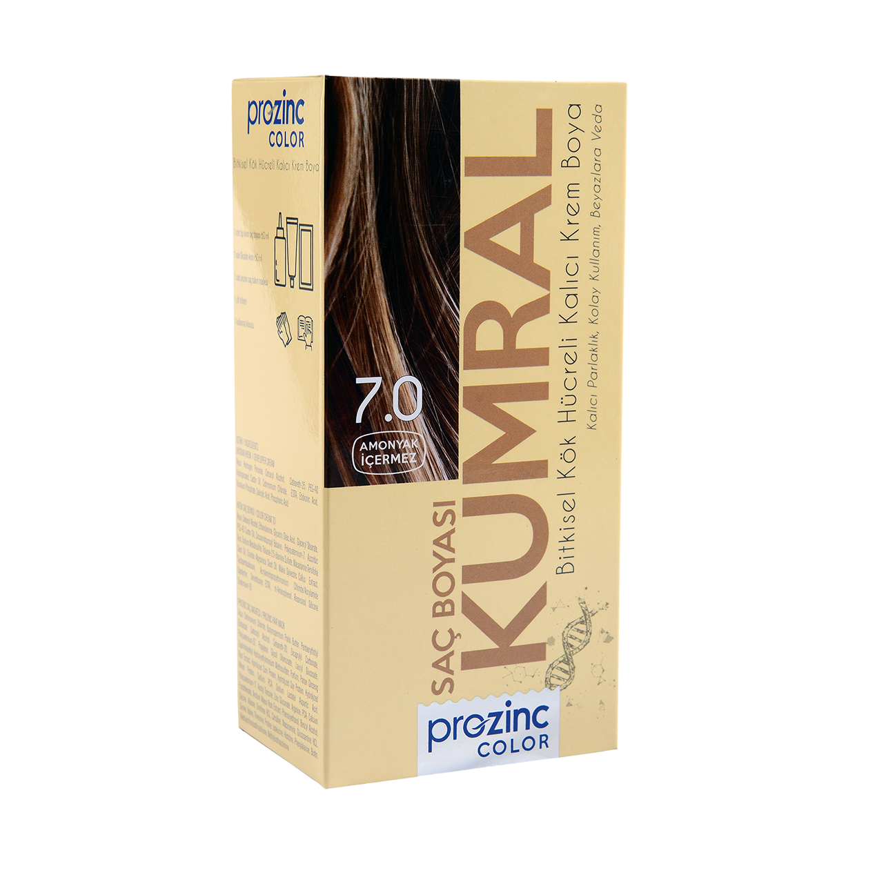Prozinc Color Saç Boyası Kumral 7.0