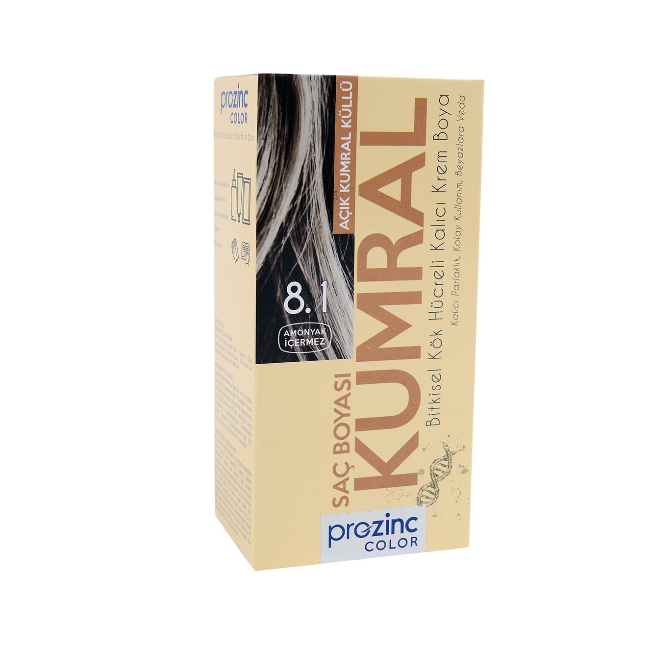 Prozinc Color Saç Boyası Kumral 8.1