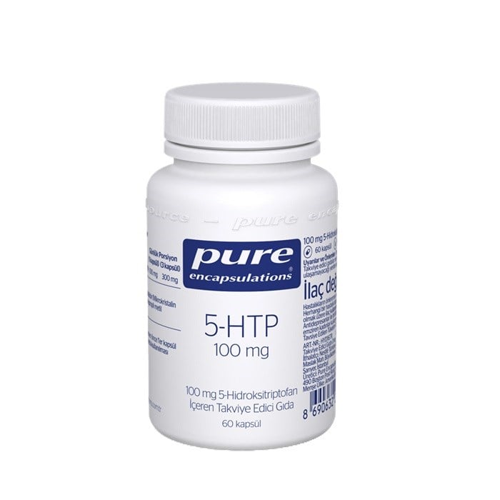 Pure 5-HTP 100 mg 60 Kapsül