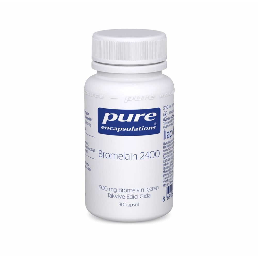 Pure Bromelain 2400 30 Kapsül