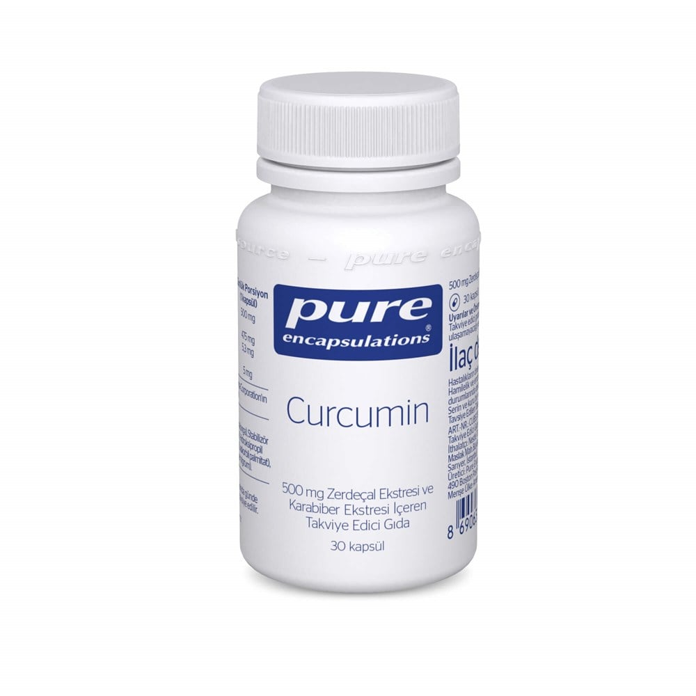 Pure Curcumin 500 mg 30 Kapsül