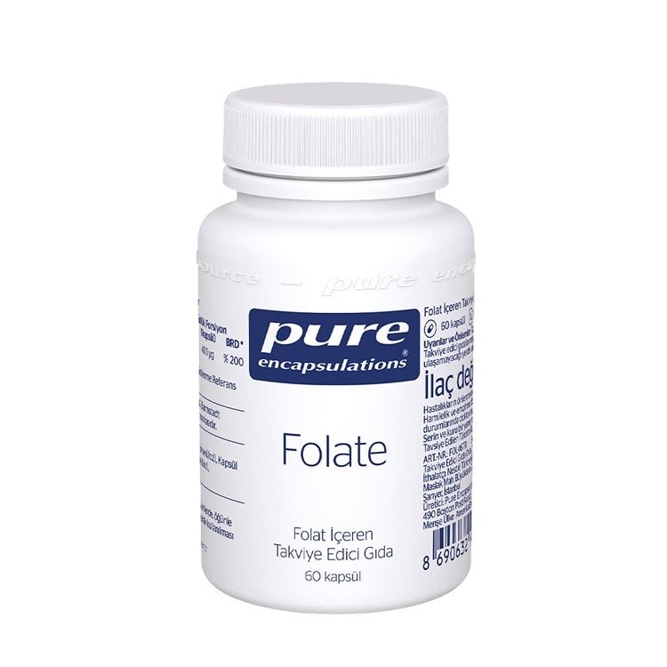 Pure Folate 60 Kapsül