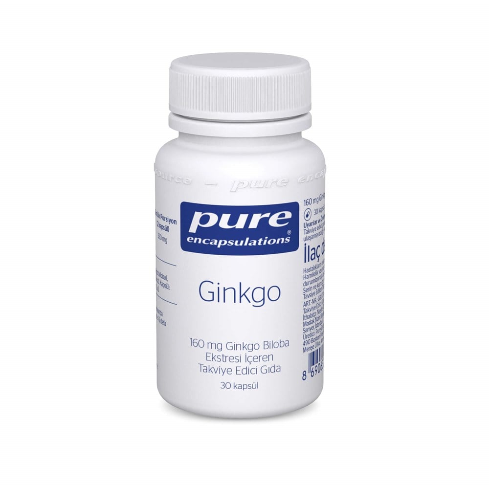 Pure Ginkgo 30 Kapsül