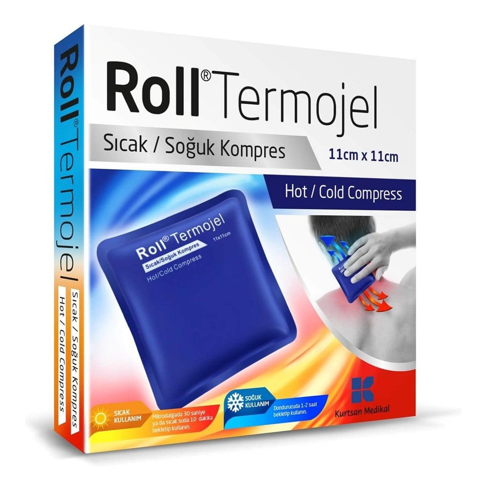 Roll Termojel Sıcak / Soğuk Kompres 11cm x 11cm