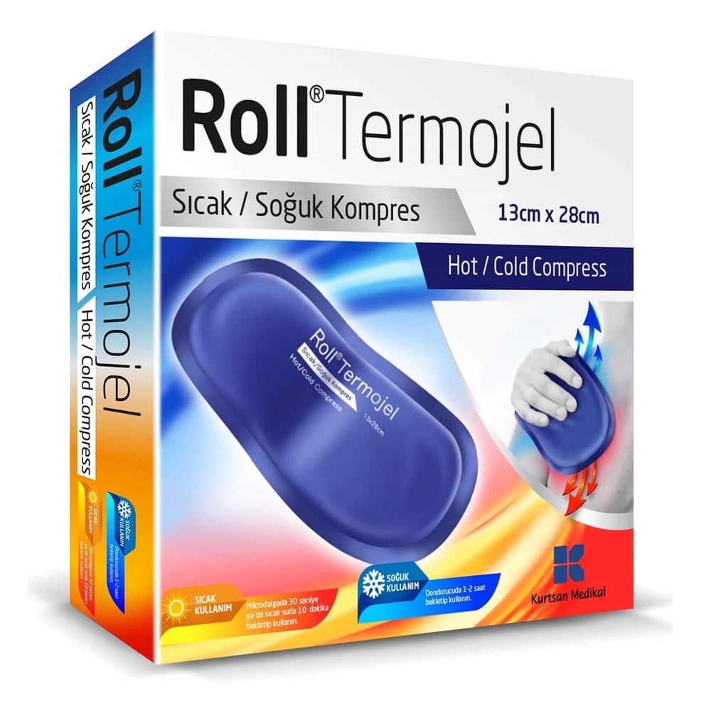 Roll Termojel Sıcak / Soğuk Kompres 13cm x 28cm