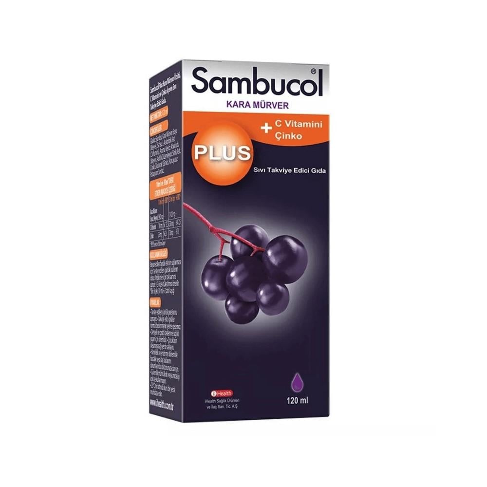 Sambucol Plus Kara Mürver Ekstresi 120 ml