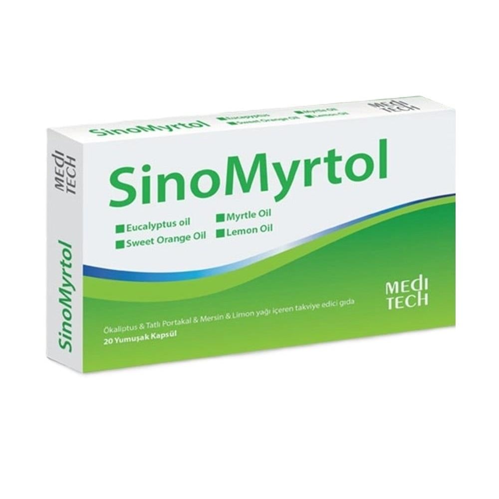 SinoMyrtol 20 Yumuşak Kapsül
