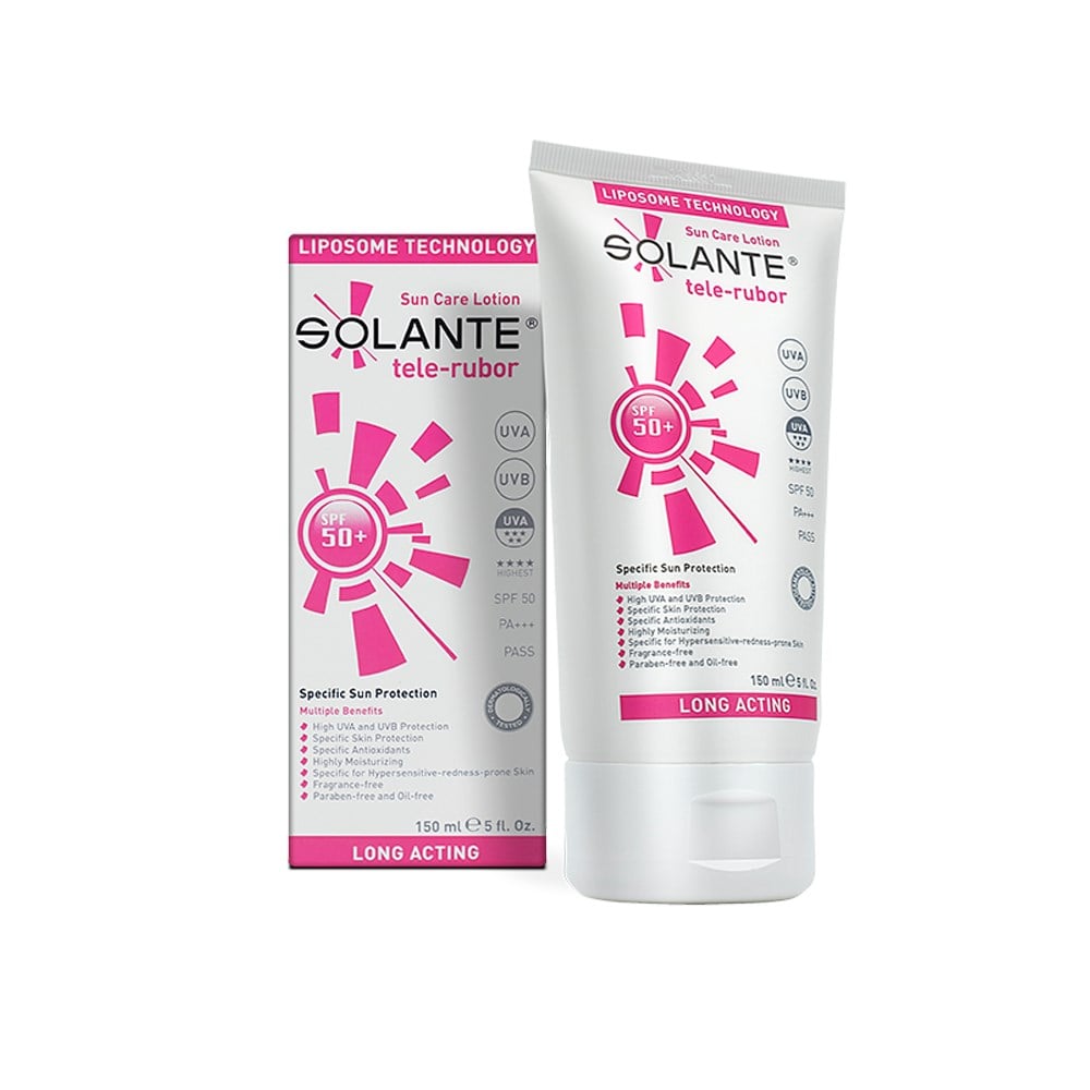 Solante Tele-Rubor SPF 50+ Güneş Koruyucu 150 ml