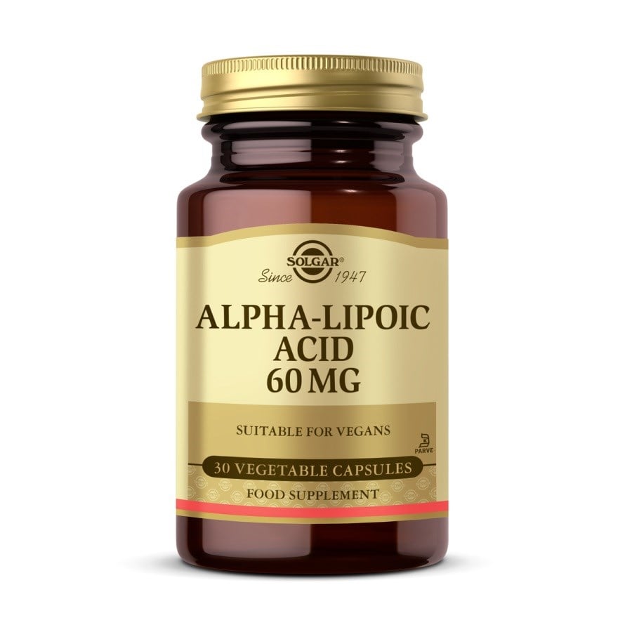 Solgar Alpha Lipoic Acid 60 mg 30 Kapsül