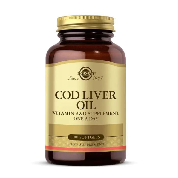 Solgar Cod Liver Oil 100 Softjel