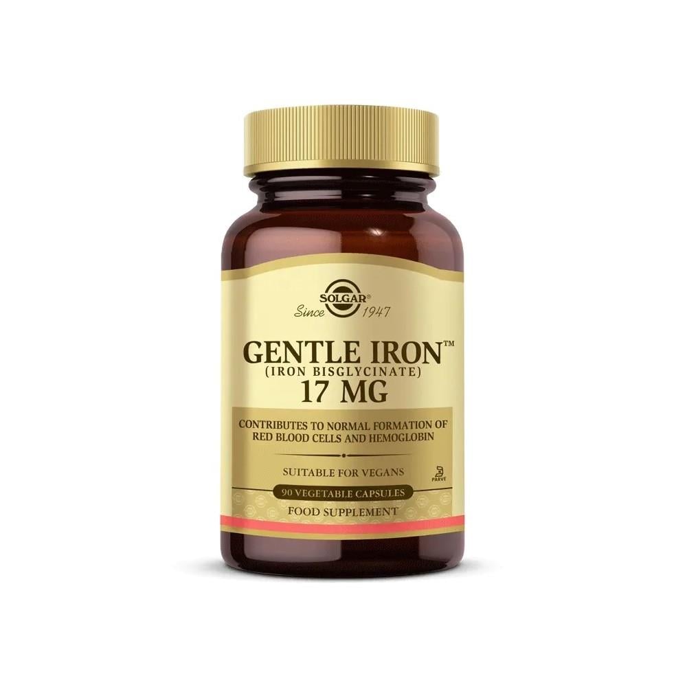 Solgar Gentle Iron 17 mg 90 Kapsül