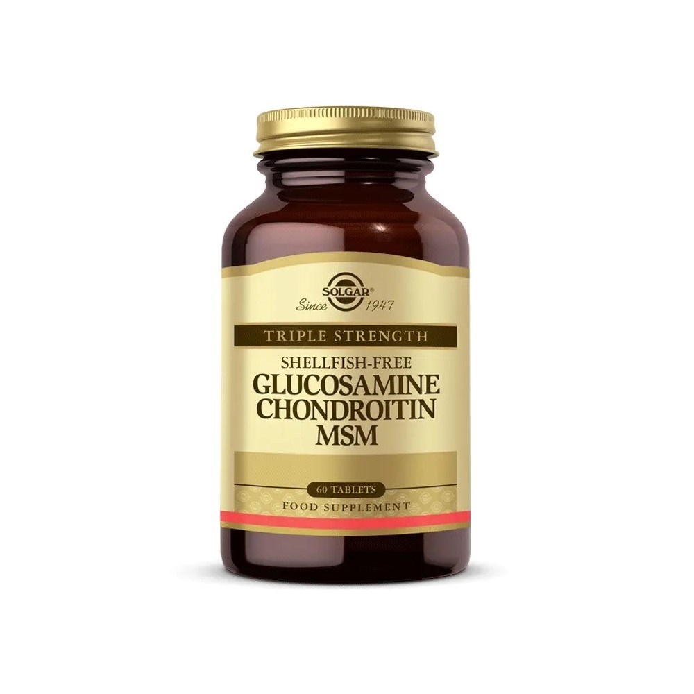 Solgar Glucosamine Chondroitin MSM 60 Tablet