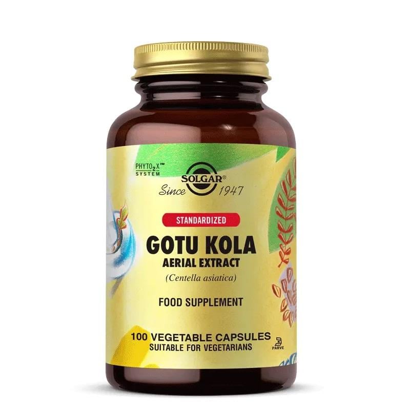 Solgar Gotu Kola Aerial Extract 100 mg 100 Kapsül