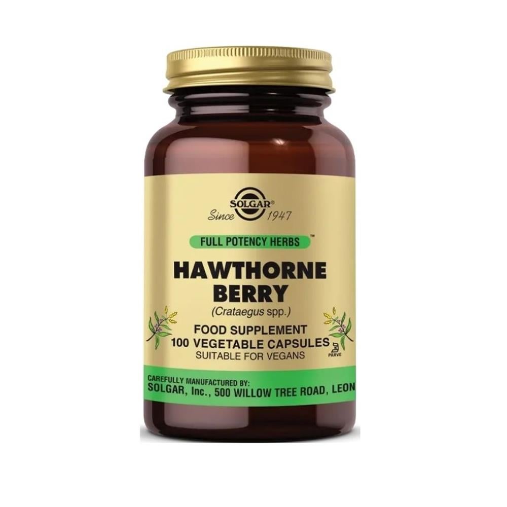 Solgar Hawthorne Berry 100 Kapsül