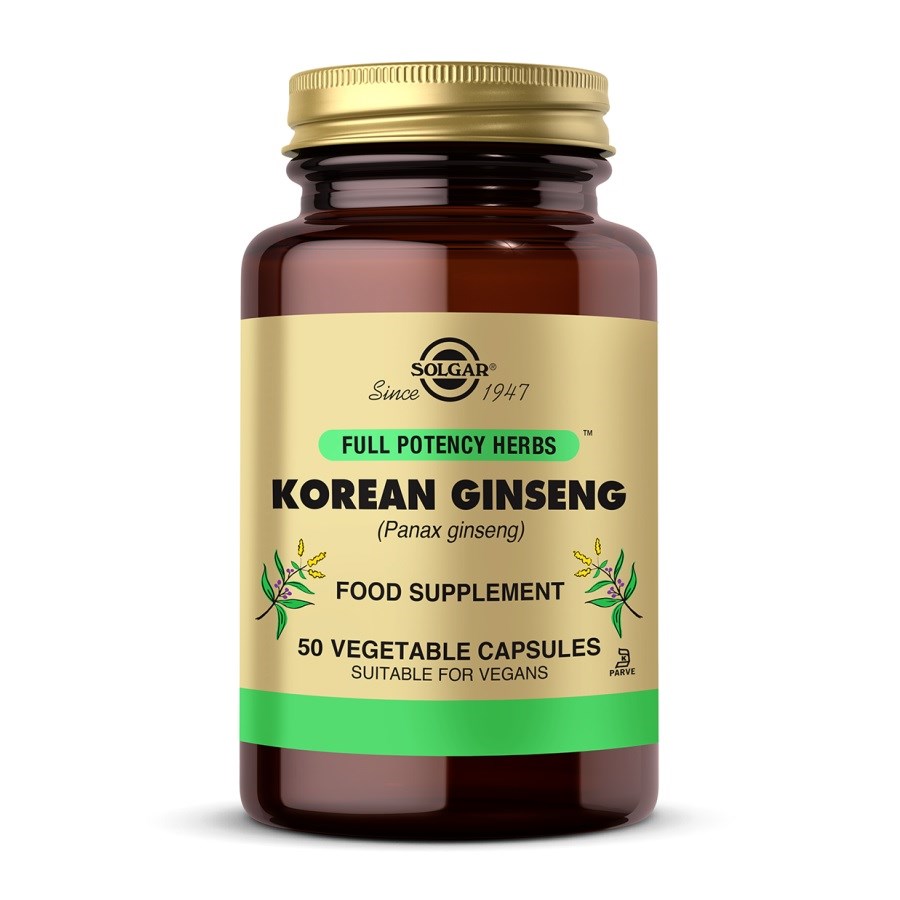 Solgar Korean Ginseng (Panax Ginseng) 50 Tablet
