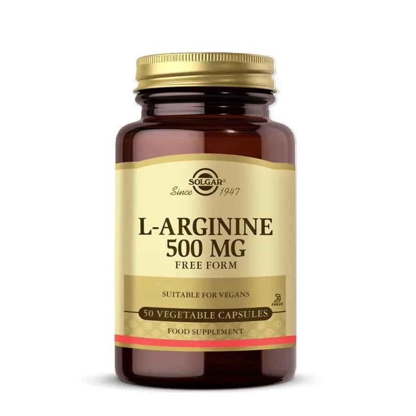 Solgar L-Arginine 500 mg 50 Tablet