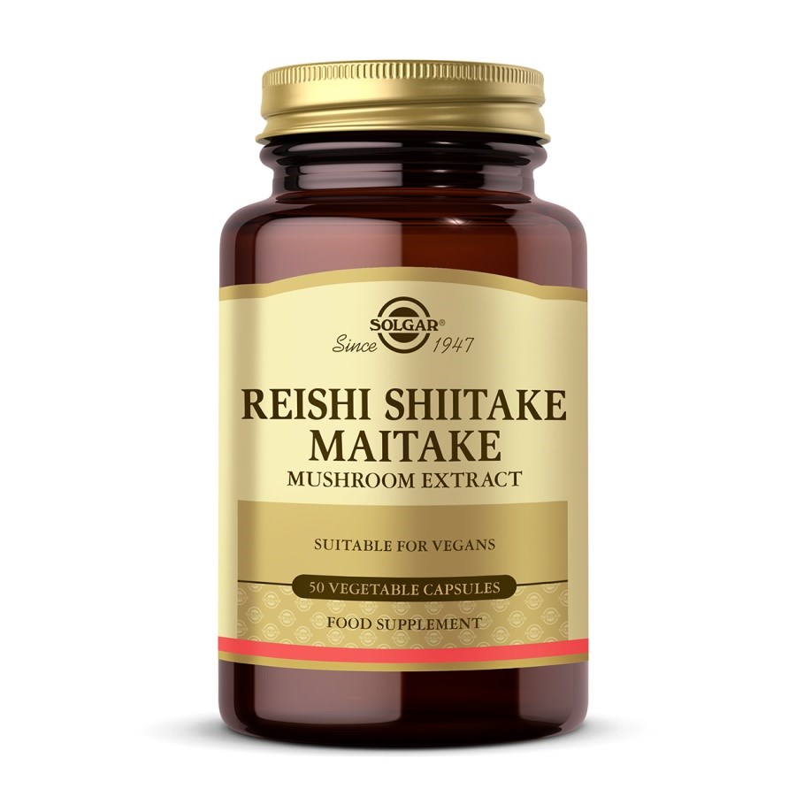 Solgar Reishi Shiitake Maitake Mushroom Extract