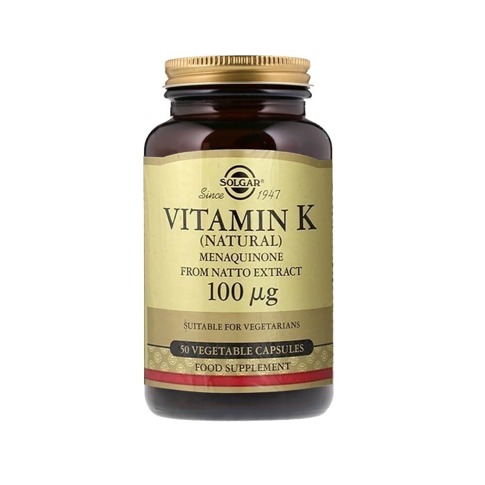 Solgar Vitamin K 100 mcg 50 Kapsül