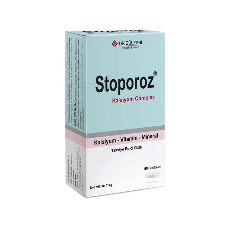 Stoporoz Kalsiyum Kompleks 60 Film Tablet