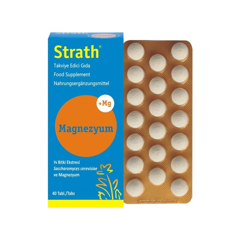 Strath Magnezyum 40 Tablet